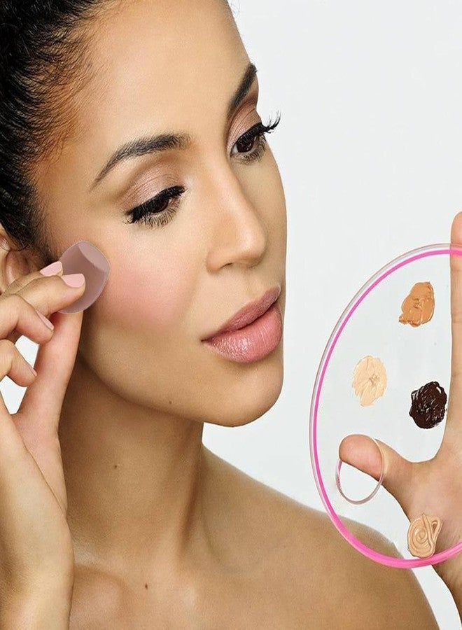 Aternal مجموعة إسفنجات مكياج مكونة من 10 قطع، إسفنجة بيوتي بلندر لدمج كريم الأساس مع إسفنجات مكياج صغيرة وإسفنجة بودرة للأصابع، إسفنجات مكياج ناعمة لتطبيق مستحضرات التجميل على الوجه، مناسبة للبودرة والسائل والمكياج الجاف والرطب. - Image 5