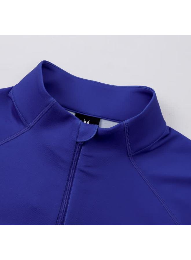 Kelme Snake Year Series Men's Sports Sweatshirt Football Training Outdoor Running Half-zip Pullover Indigo 3XL - Image 3