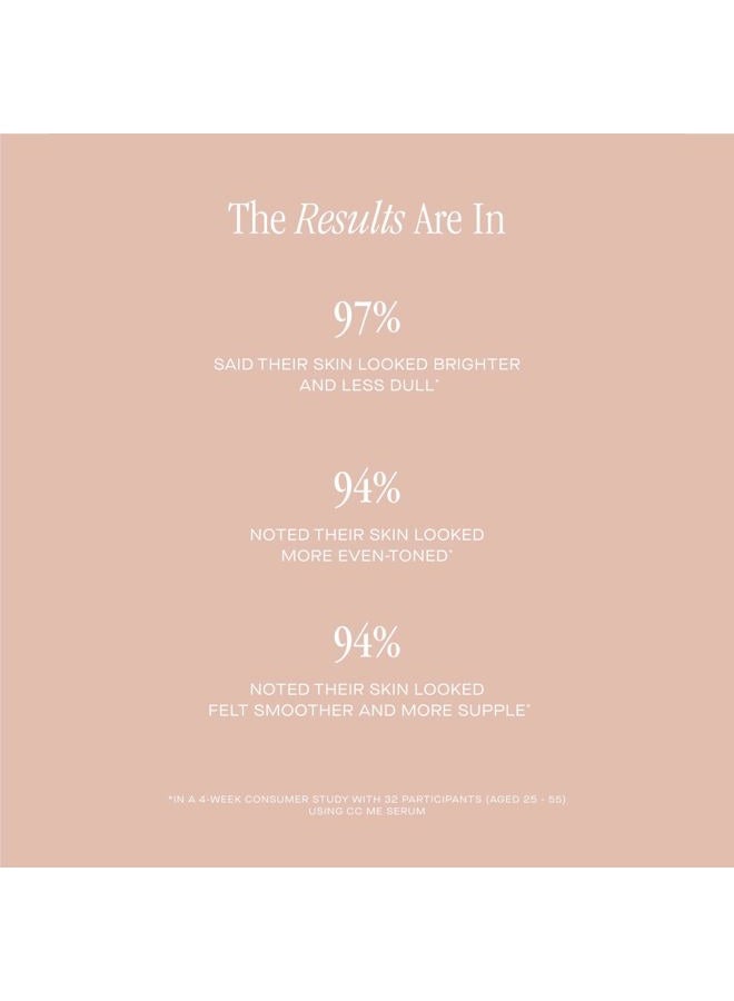 SUMMER FRIDAYS CC Me Serum with Vitamin C + Niacinamide - Brightening + Hydrating Face Serum to Improve Skin Tone + Reduce Appearance of Dark Spots Over Time (1 Fl Oz) - Image 4