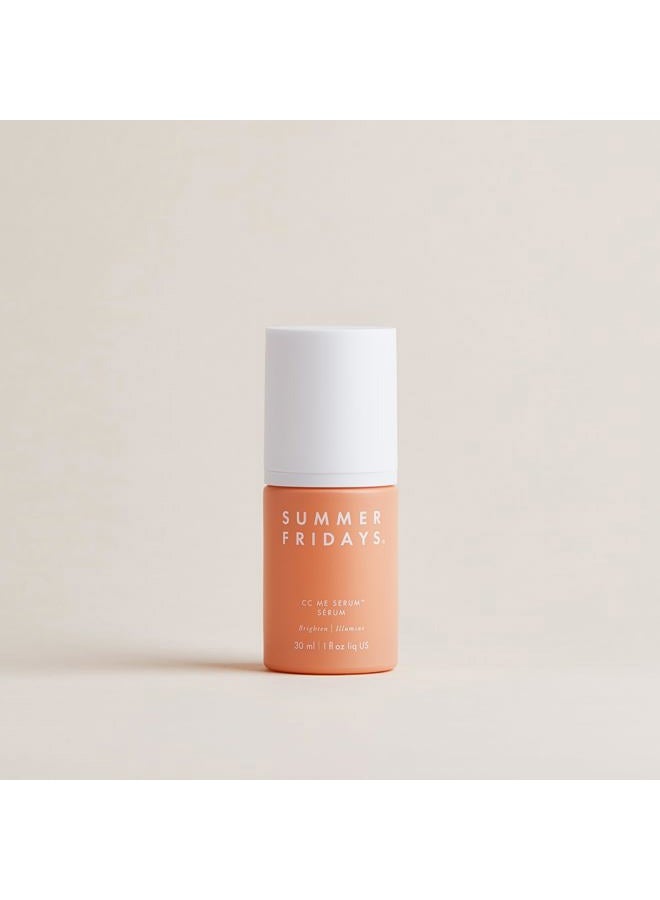 SUMMER FRIDAYS CC Me Serum with Vitamin C + Niacinamide - Brightening + Hydrating Face Serum to Improve Skin Tone + Reduce Appearance of Dark Spots Over Time (1 Fl Oz) - Image 2