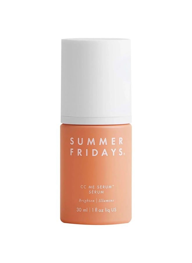 SUMMER FRIDAYS CC Me Serum with Vitamin C + Niacinamide - Brightening + Hydrating Face Serum to Improve Skin Tone + Reduce Appearance of Dark Spots Over Time (1 Fl Oz) - Image 1