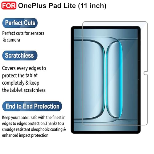 CEDO OnePlus Pad Lite (11 inch) Tempered Glass | Screen Protector Clear Tempered Glass for OnePlus Pad Lite (11 inch) - Image 2
