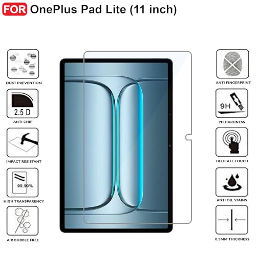 CEDO OnePlus Pad Lite (11 inch) Tempered Glass | Screen Protector Clear Tempered Glass for OnePlus Pad Lite (11 inch) - Image 3