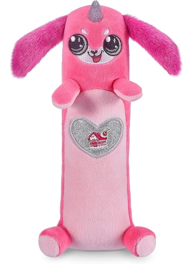 Rainbocorns Rainbocorns Sparkle Heart Surprise, Puppycorn Series 2, Puppycorn Surprise, Squeaky Jay The Sausage Dog - Collectible Plush - 7 Layers of Surprises, Peel and Reveal Heart, Ages 3+ (Sausage Dog) - Image 3