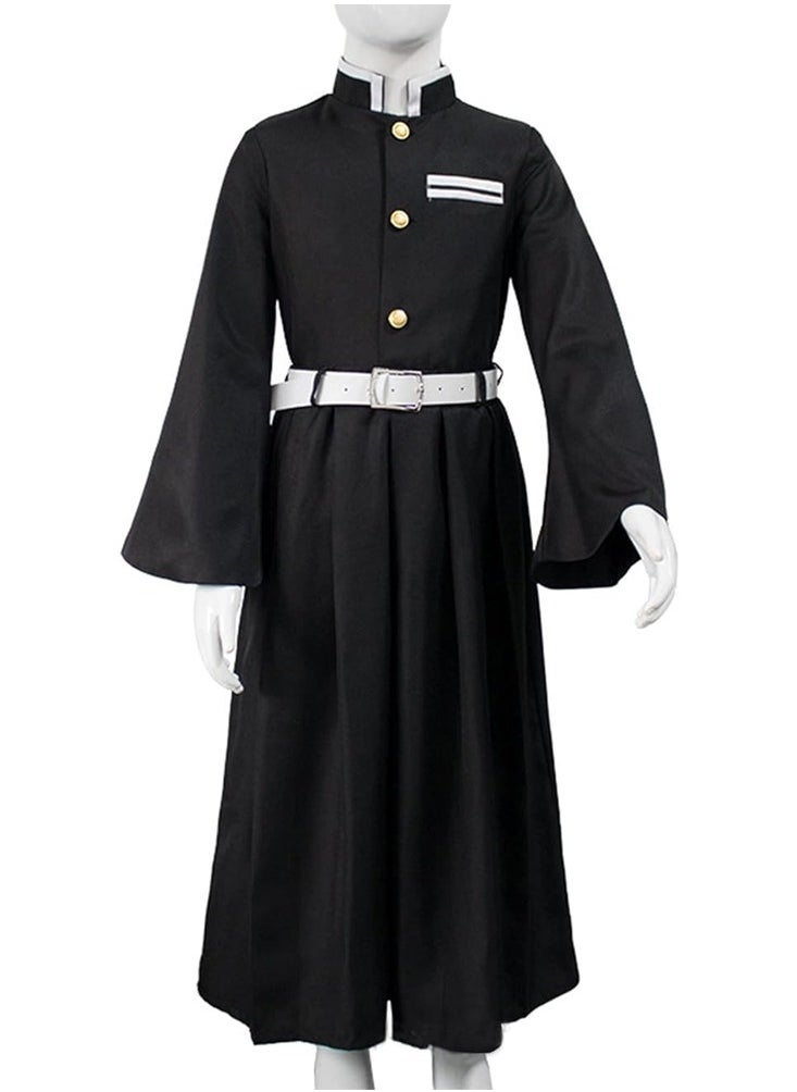 Al Aoyama - Kids Muichiro Cosplay Costume for Boys Muichiro Tokito Uniform Kimetsu no Yaiba Outfit - Image 1