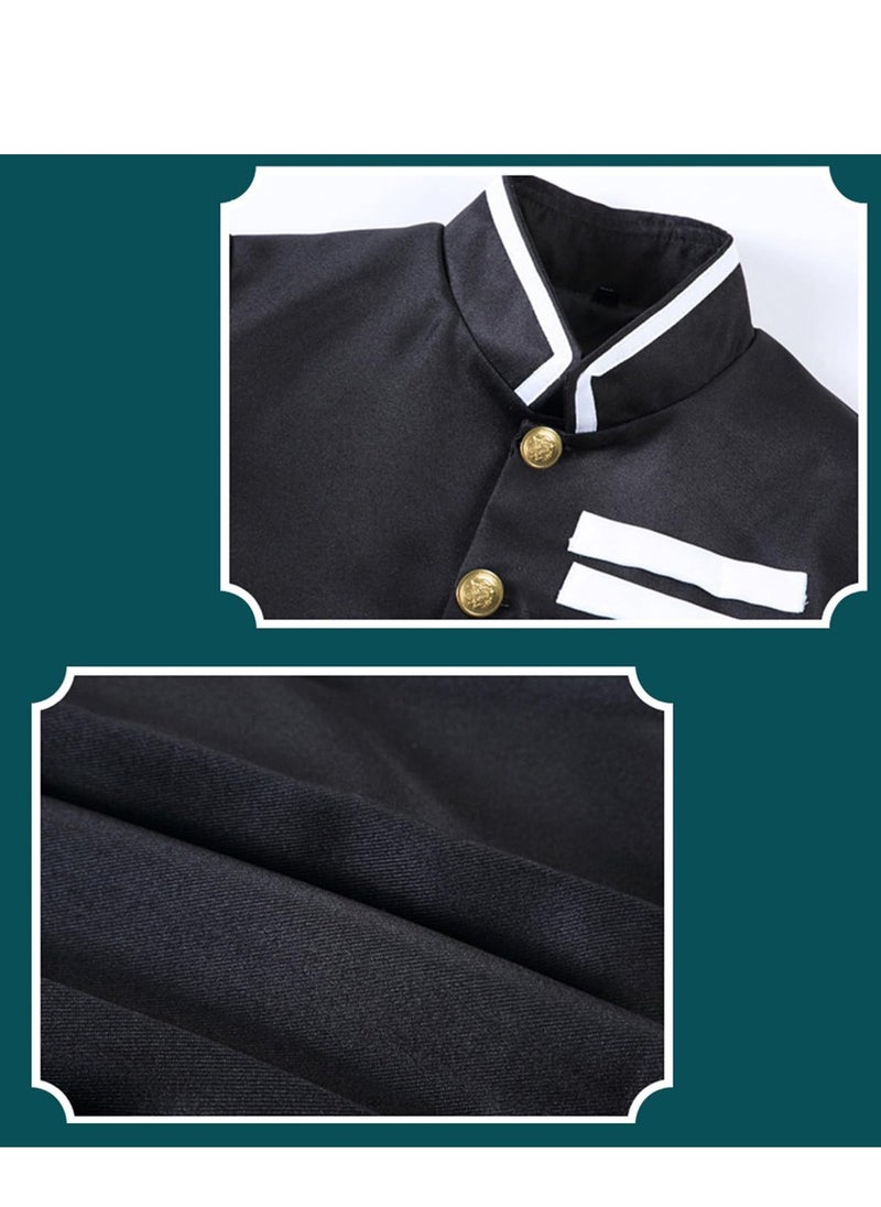 Al Aoyama - Kids Muichiro Cosplay Costume for Boys Muichiro Tokito Uniform Kimetsu no Yaiba Outfit - Image 1