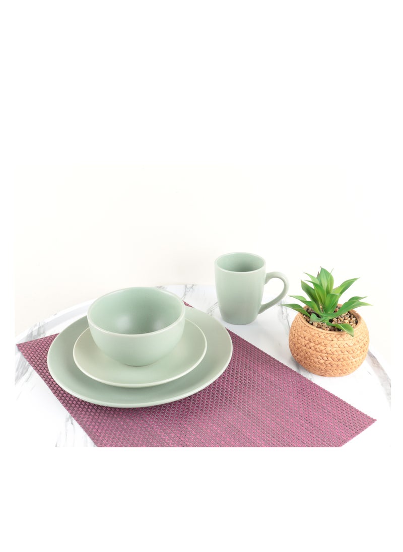 HOMEVEO A luxurious porcelain travel set consisting of 16 pieces  - Image 4