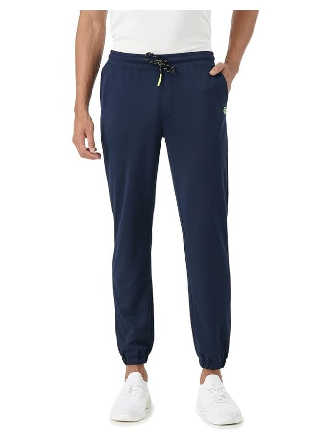pump'd بنطال رياضي رجالي مع حزام مرن وحزام سحب - تقنية جافة، مضادة للروائح، خفيفة، وخياطة ناعمة - Image 1