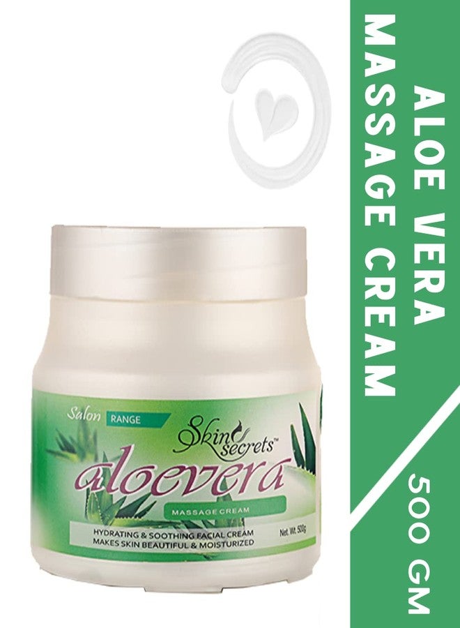 Skin Secrets Aloe Vera Massage Cream with Aloe Extract| Paraben free, Cruelty free & Vegan (500gm) - Image 3