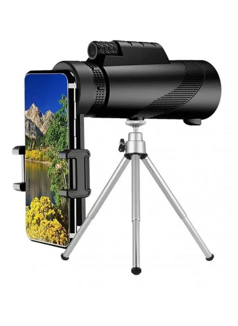 GENNEXT Telescope 40x60 HD Zoom Optic Lens Day Night Vision Travel Monocular Telescope Tourism Scope Binoculars Scope For Indoor/Outdoor  - Image 3
