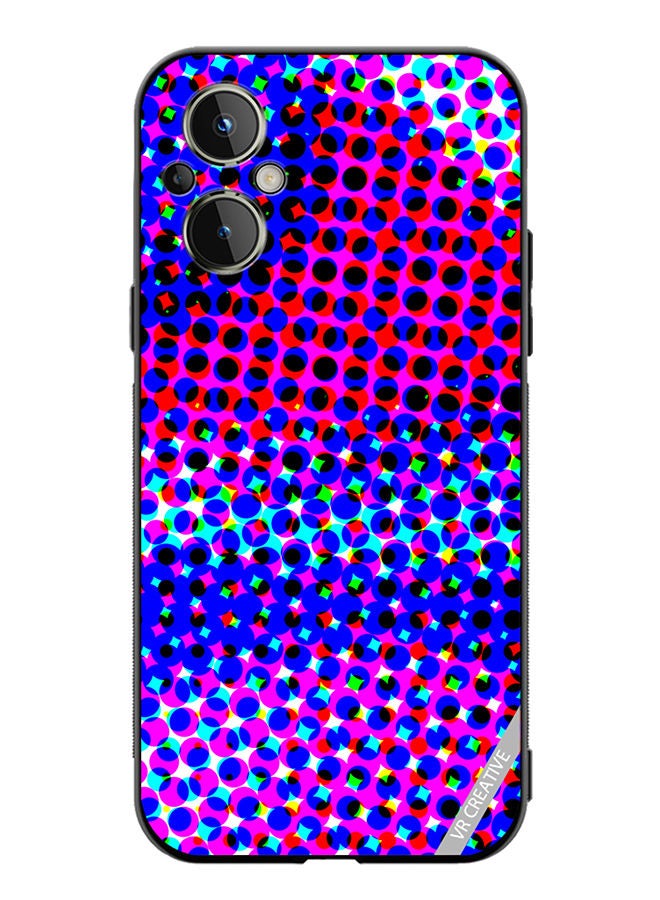 VR CREATIVE غطاء حماية لجهاز OnePlus Nord N20 5G بتصميم فن جميل ريترو بوب متعدد الألوان - Image 1