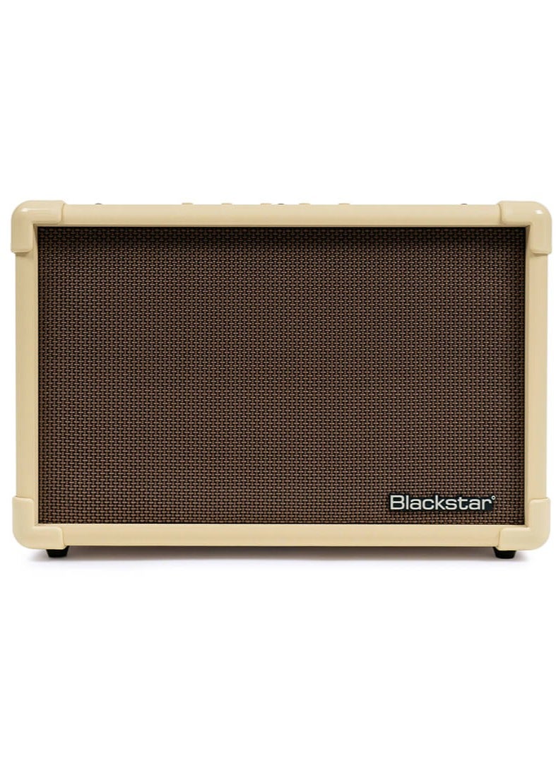 Blackstar Acoustic:Core 30 Watt Acoustic Amp 2 X 5" Speaker Beige Finish - Image 1