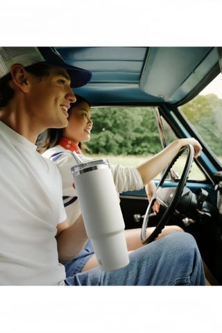 Stanley Quencher ProTour Flip Straw Tumbler with Leakproof Lid 40 oz| Built-In Straw & Handle | Cupholder Compatible for Travel | Insulated Stainless Steel Cup | BPA-Free - view 2