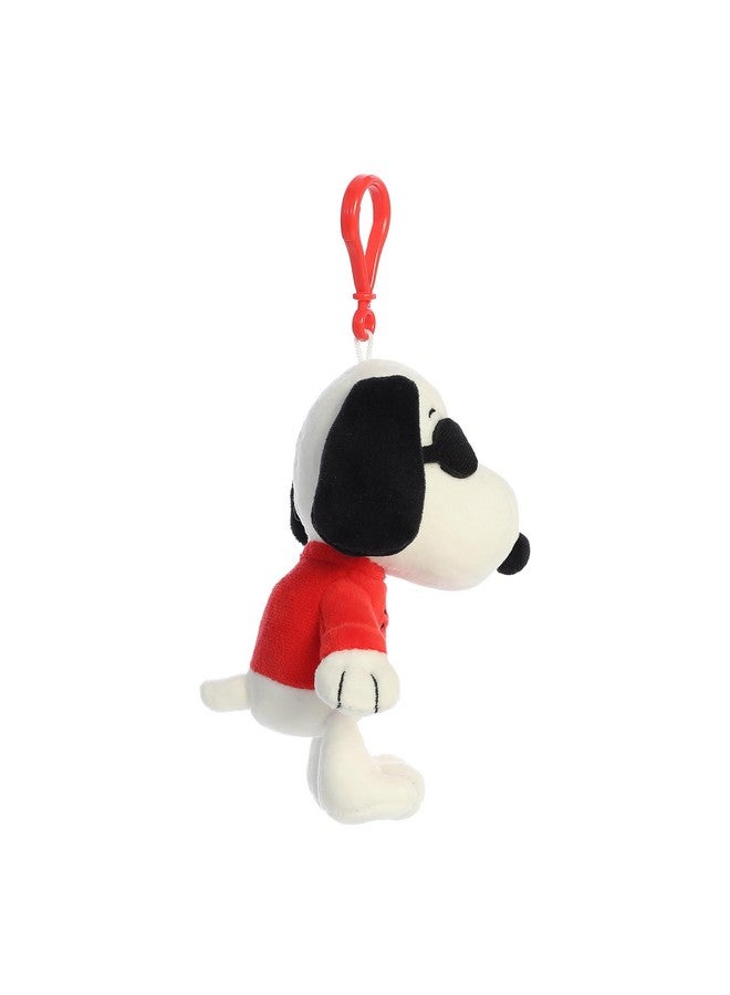 Aurora® Adorable Peanuts® Joe Cool Clip-On Stuffed Animal - Officially Licensed Toys for All Snoopy Fans - Nostalgic Gift for Adults and Birthday Celebrations - White 5 Inches - Image 3