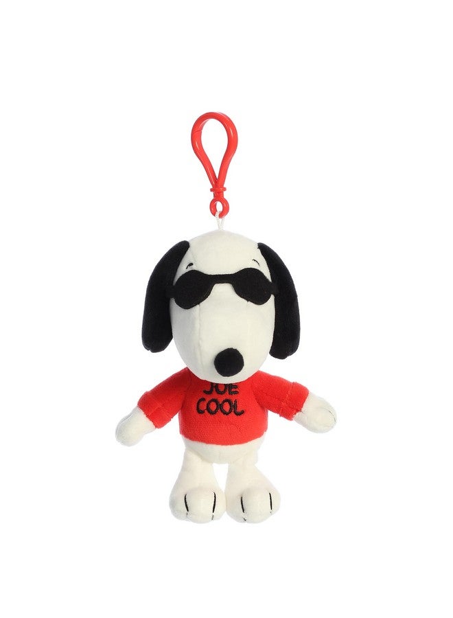 Aurora® Adorable Peanuts® Joe Cool Clip-On Stuffed Animal - Officially Licensed Toys for All Snoopy Fans - Nostalgic Gift for Adults and Birthday Celebrations - White 5 Inches - Image 2