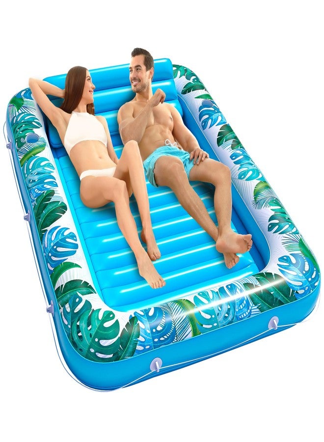 Jambo Pool Float Lounger (Blue, X-Large) - Image 1