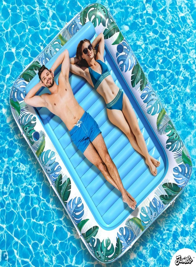 Jambo Pool Float Lounger (Blue, X-Large) - Image 2