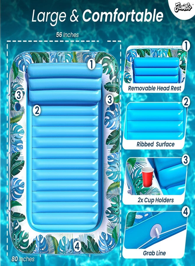Jambo Pool Float Lounger (Blue, X-Large) - Image 4