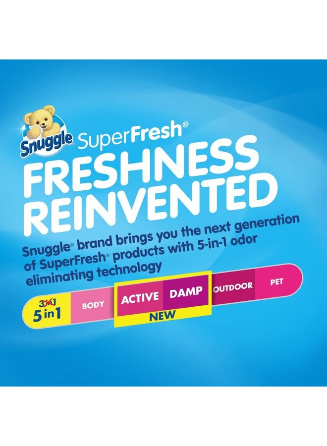 Snuggle Plus SuperFresh Dryer Sheets with Static Control and Odor Eliminating Technology, Spring Burst, 200 Count  - Image 2