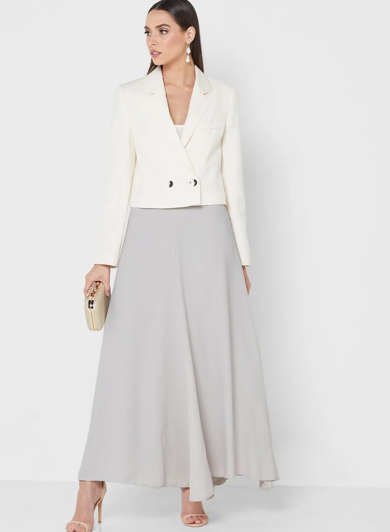 List High Waist Skirt