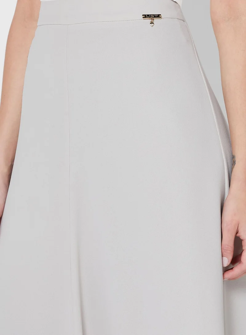 List High Waist Skirt