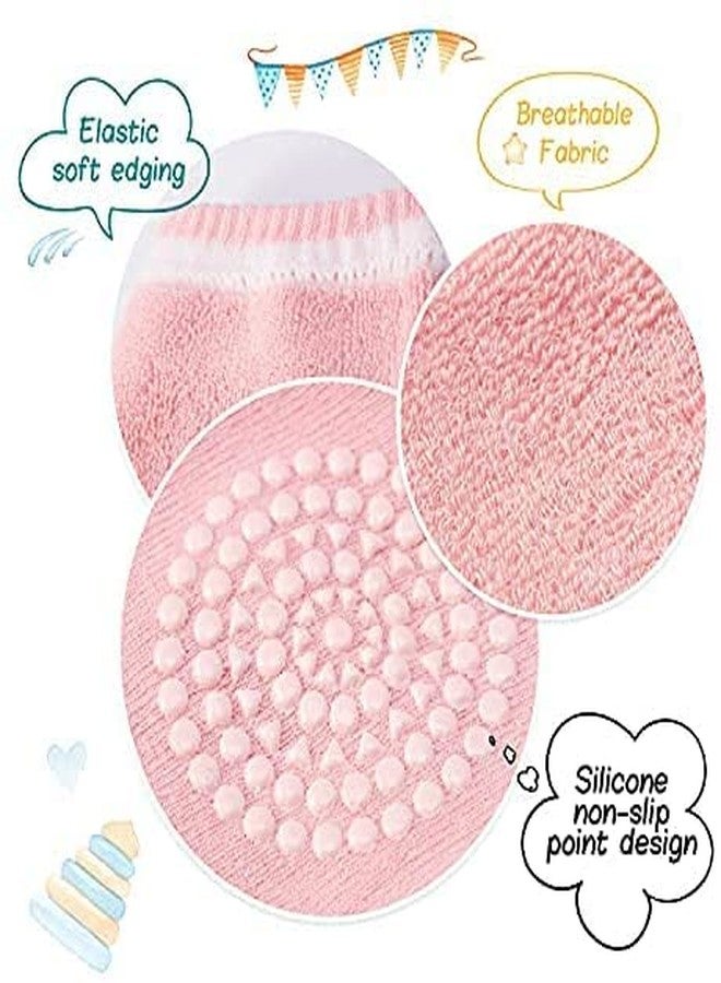 Tinytotem Baby Crawling Anti-Slip Knee Pads Toddler Elbow Protectors Guards Crawl Socks Leg Kneecap Warmers for Babies Protective Anti-Slip for Kids (1 Pair) - Image 3