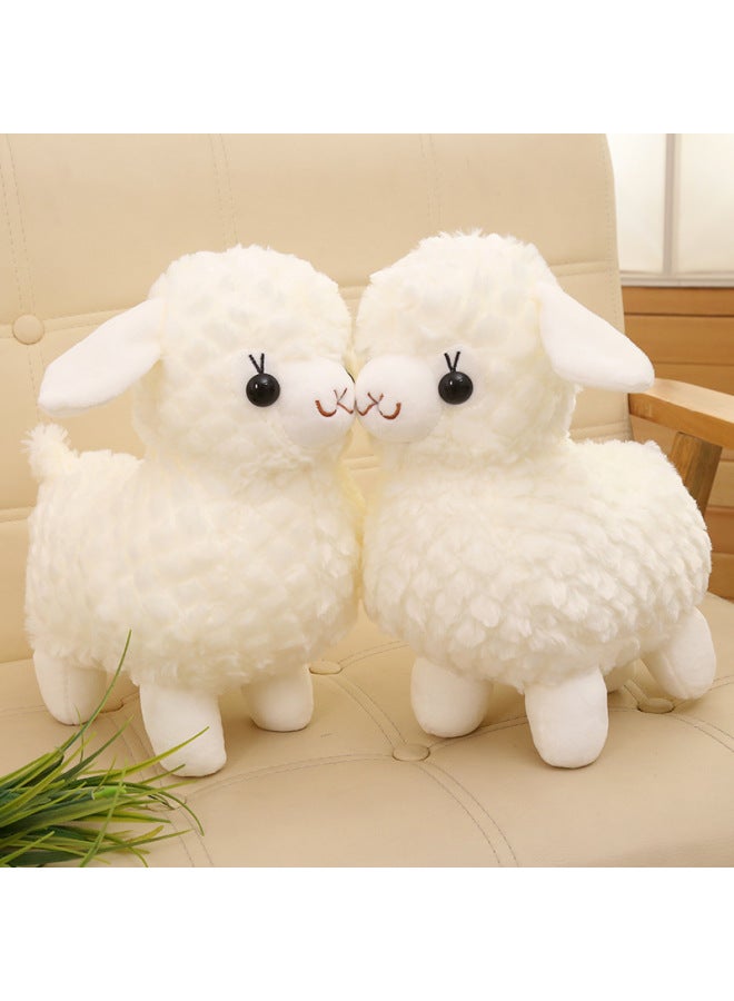 Doll Machine Doll Simulation Alpaca Plush Toy Children's Doll Festival Activities Special 8 Inch Gift-Height:25cm - Image 4