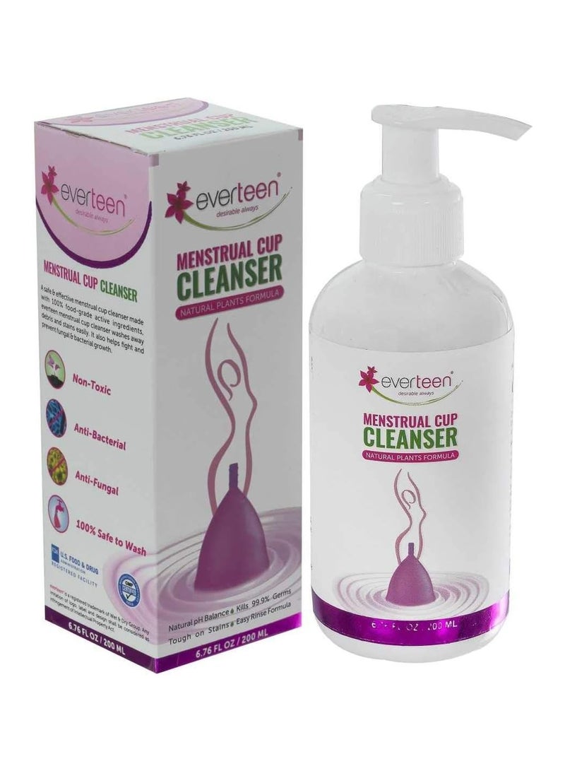 إيفرتين منظف ​​كأس الدورة الشهرية للنساء من إيفيرتين بتركيبة نباتية (200 مل) - Image 1