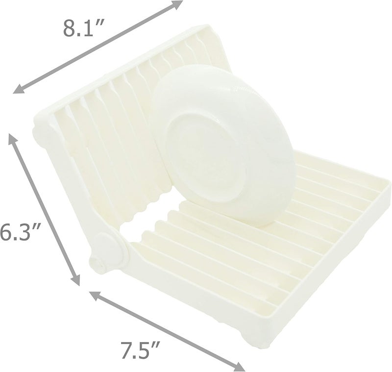 EIKS Foldable Drying Rack for Vegetable Fruit and Tableware Kitchen Sink Organizer - Image 5