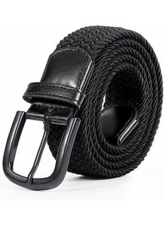 Deribond Men's Belt with Braided Elastic Feature  - Image 1