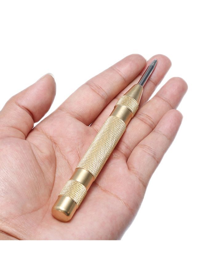 NIBEMINENT Automatic Center Pin Punch Tool Gold 0.06kg - Image 3