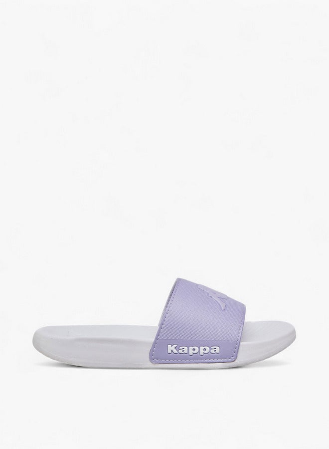 Kappa Girls' Logo Detail Slides  - Image 2