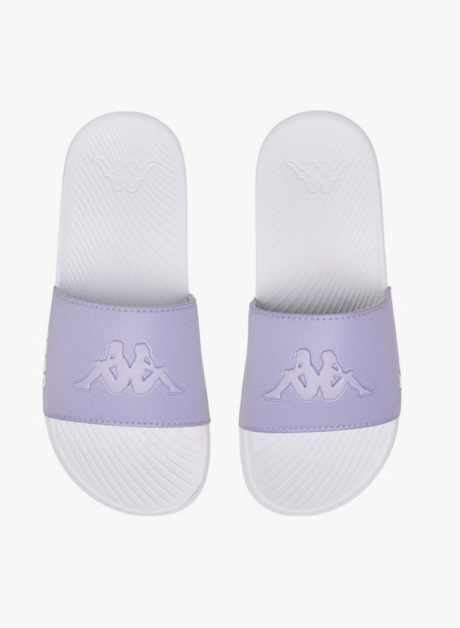 Kappa Girls' Logo Detail Slides  - Image 1