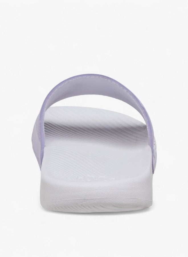 Kappa Girls' Logo Detail Slides  - Image 4