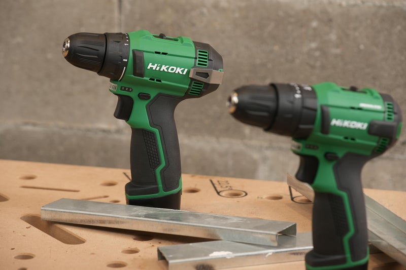 HIKOKI DS12DE - Cordless Driver Drill, 12V With 10mm Keyless Drill Chuck, 2 Speed Gear, 30 Nm Tightening Torque, Built-In Led Light, 1 Kg, 2 Batteries, Charger & Carry Case Included - Image 4