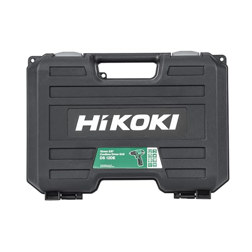 HIKOKI DS12DE - Cordless Driver Drill, 12V With 10mm Keyless Drill Chuck, 2 Speed Gear, 30 Nm Tightening Torque, Built-In Led Light, 1 Kg, 2 Batteries, Charger & Carry Case Included - Image 2