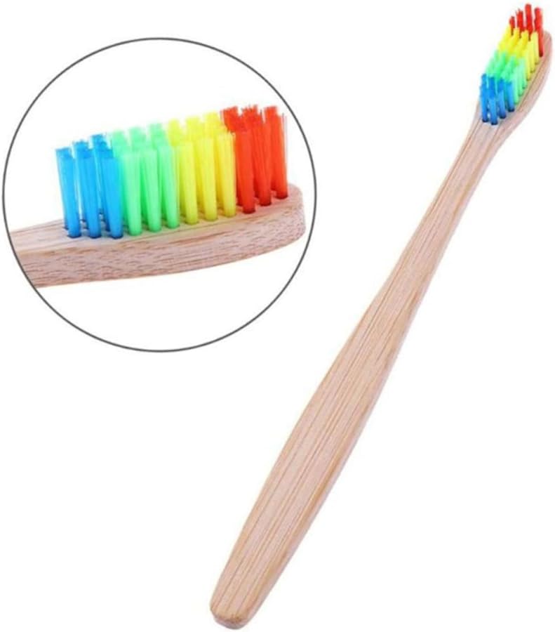 8Pcs Colorful Handle Adult Toothbrushes Soft Bristles Ergonomic Design For Travel And Home Use - Image 3