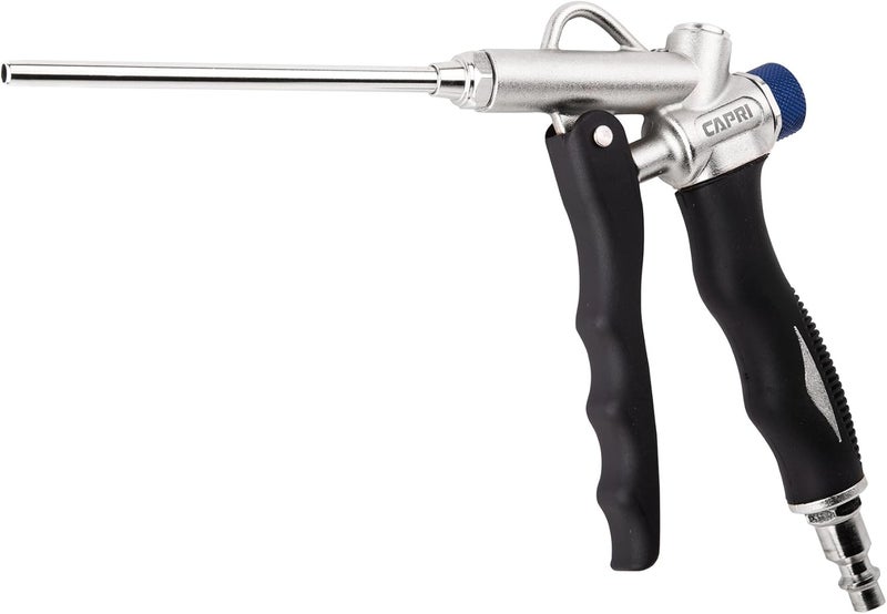Capri Tools 2-Way Air Blow Gun with Adjustable Air Flow and Extended Nozzle - Image 1