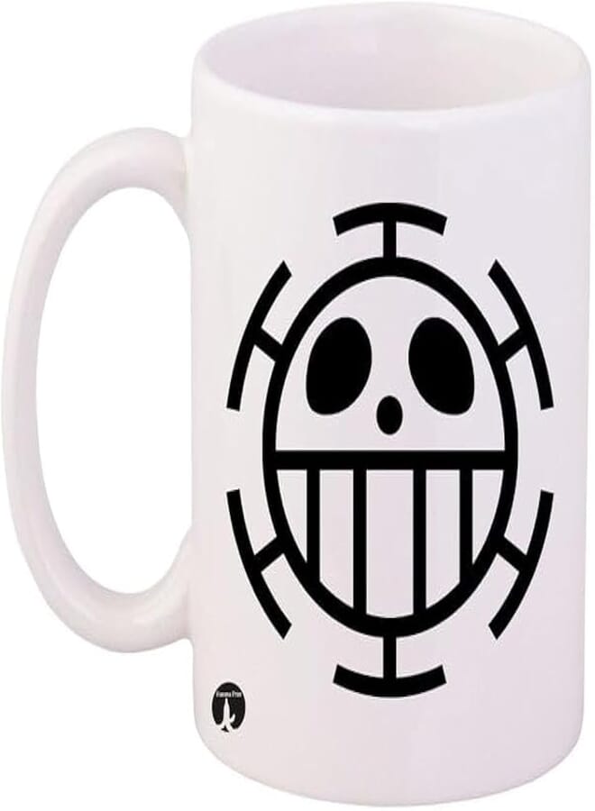 RYN Anime One Piece Design Mug White/Black 11Ounce - RYNmg12792