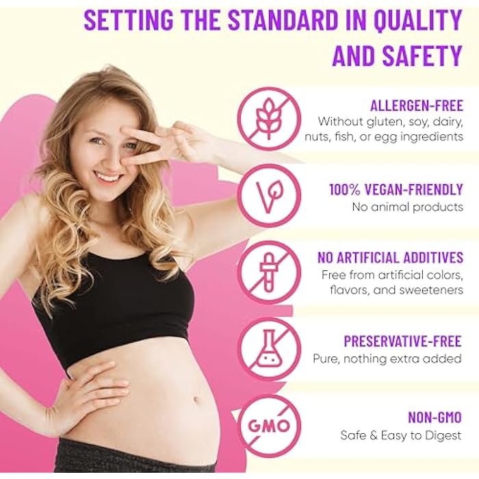 Mama's Select Prenatal Probiotics for Pregnant Women – Pregnancy, Postnatal & Postpartum Support – Aids Lactation, Breastfeeding, Digestion, Morning Sickness, Baby Microbiome – 30 Capsules - Image 3