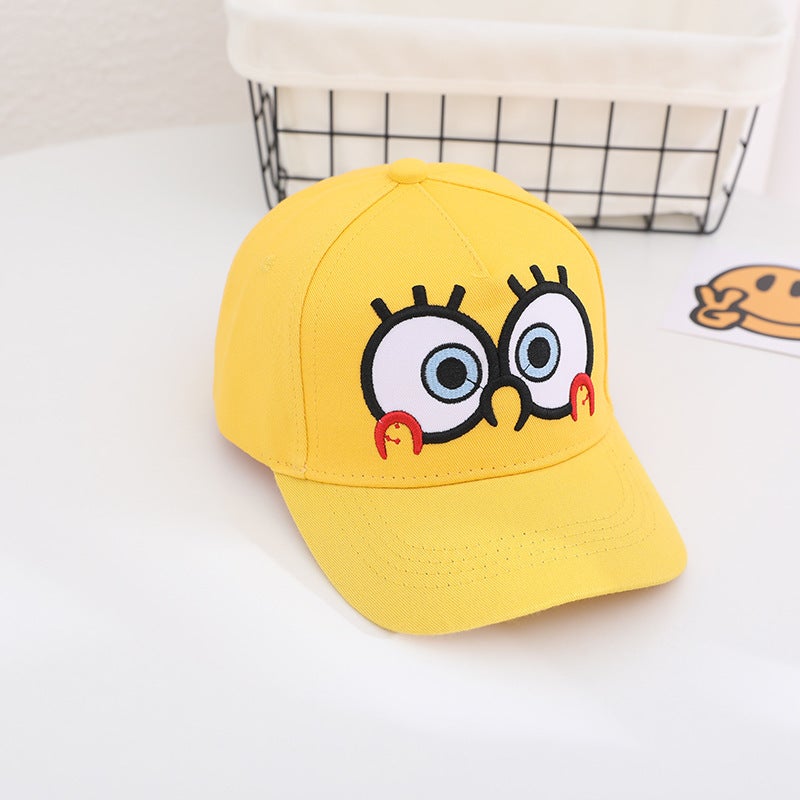 Kids Cap SpongeBob Color Block Hat Cotton - Image 1
