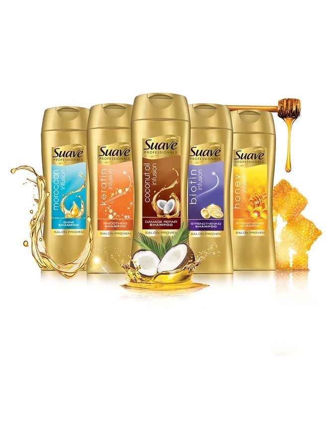 Suave شامبو محترفين اللمعان، infusion مغربي، 12.6 أونصة - Image 1