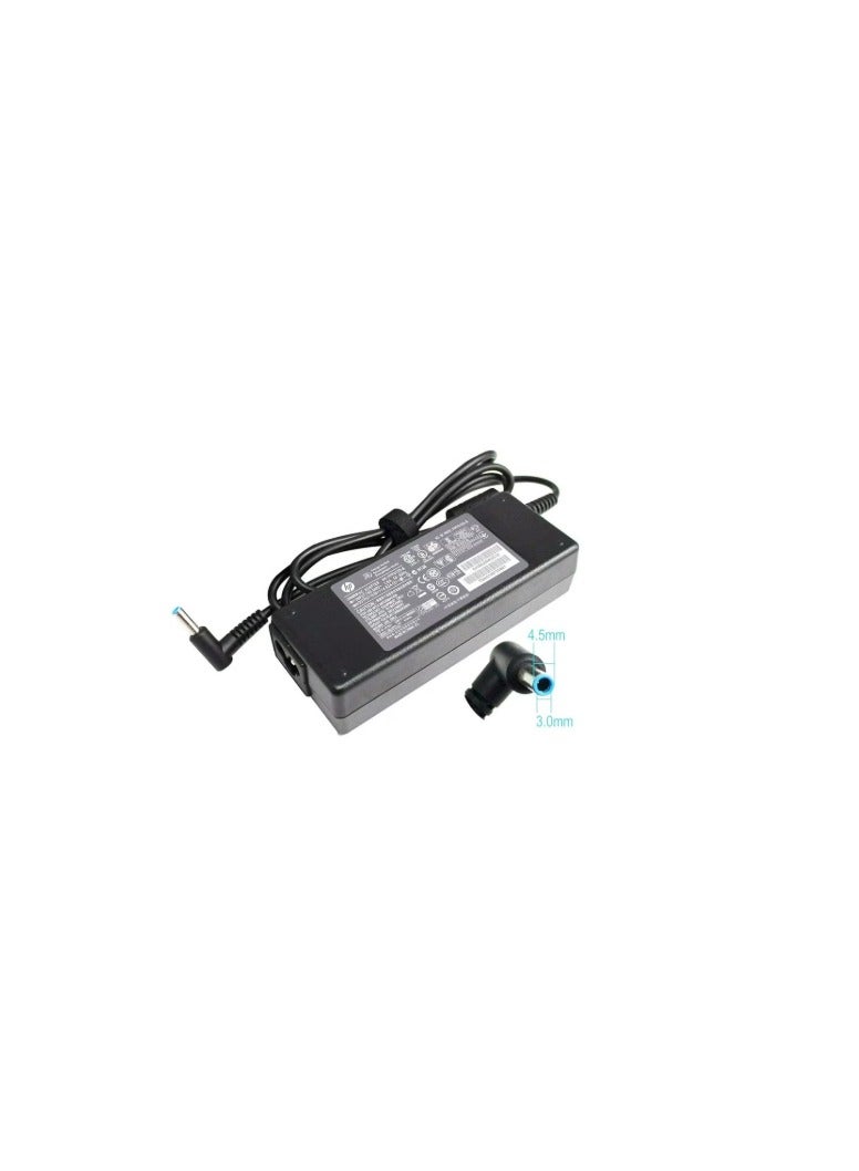 Replacement Laptop Adapter For Hp Pavilion Specter Black 65w Blue Pin (19.5V 3.33A)