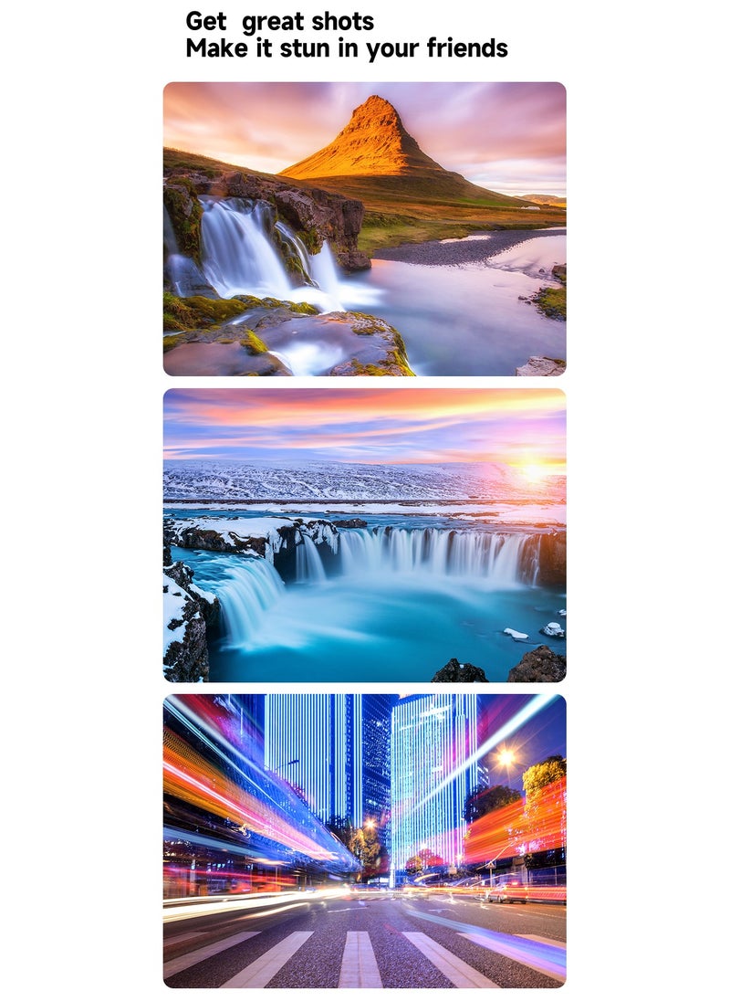 TELESIN - Osmo Action 5 Pro ND Filter Set for DJI Osmo Action 5 Pro, 4 Pack ND8 ND16 ND32 CPL Neutral Density Filter Kit Accessories, Multi Coated HD Optical - Image 1