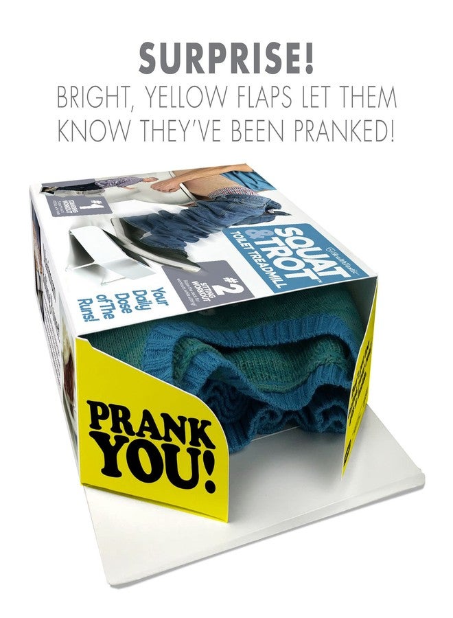 Prank Pack Prank-O Squat & Trot - Funniest Prank Gift Box | Hilarious Empty Gag Gift for White Elephant & Christmas 2025 | Funny Gift Box for Coworkers, Friends & Men Who Have Everything, As Seen on Shark Tank - Image 2