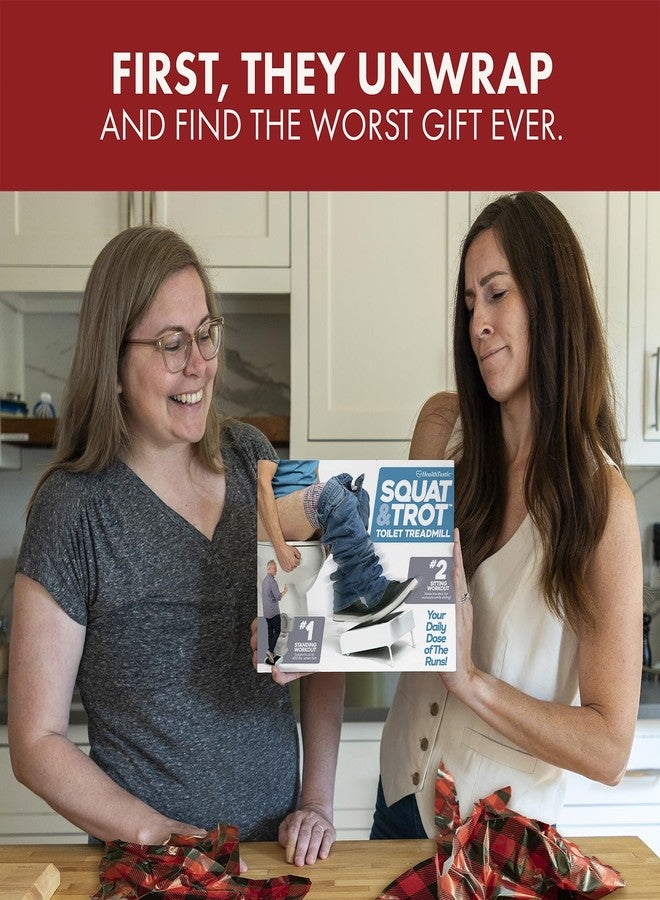 Prank Pack Prank-O Squat & Trot - Funniest Prank Gift Box | Hilarious Empty Gag Gift for White Elephant & Christmas 2025 | Funny Gift Box for Coworkers, Friends & Men Who Have Everything, As Seen on Shark Tank - Image 5