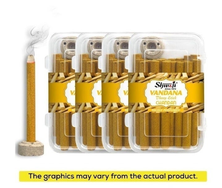 SHIVAJI Vandana Dhoop Stick 75g - Organic - Image 1