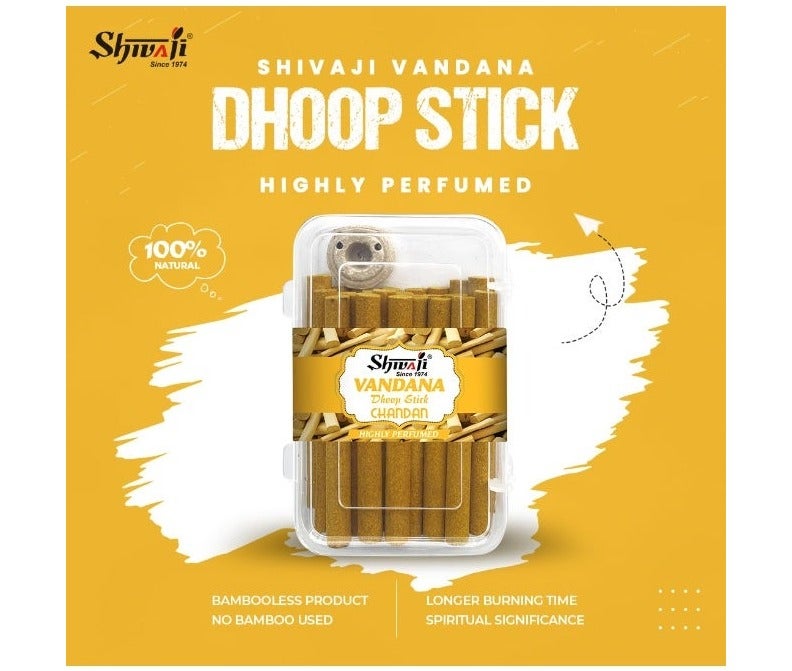 SHIVAJI Vandana Dhoop Stick 75g - Organic - Image 2