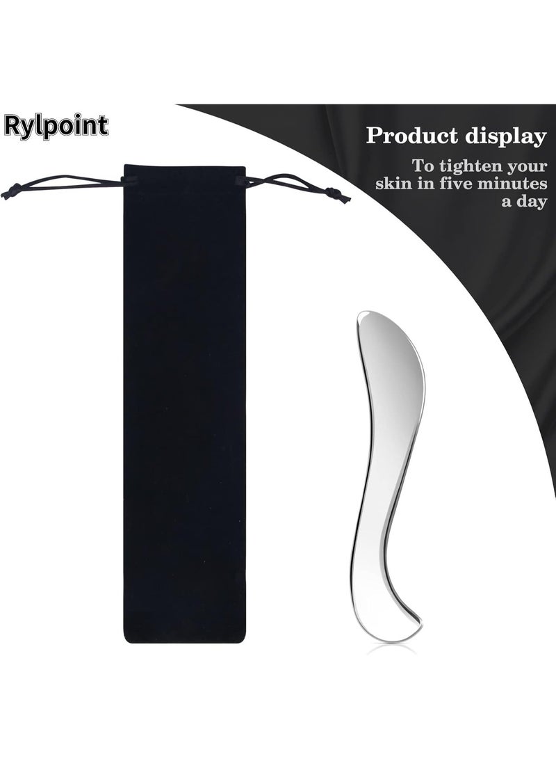 Gua sha,Physical Therapy fsa,Fsa,Massage Tools,Gua sha Facial Tools,Muscle Scraper Tool,Perineal Massage Tool,Graston Tool,Fascia Blaster,Scraper Tool,Guasha Tool,Stainless Steel gua sha - Image 4