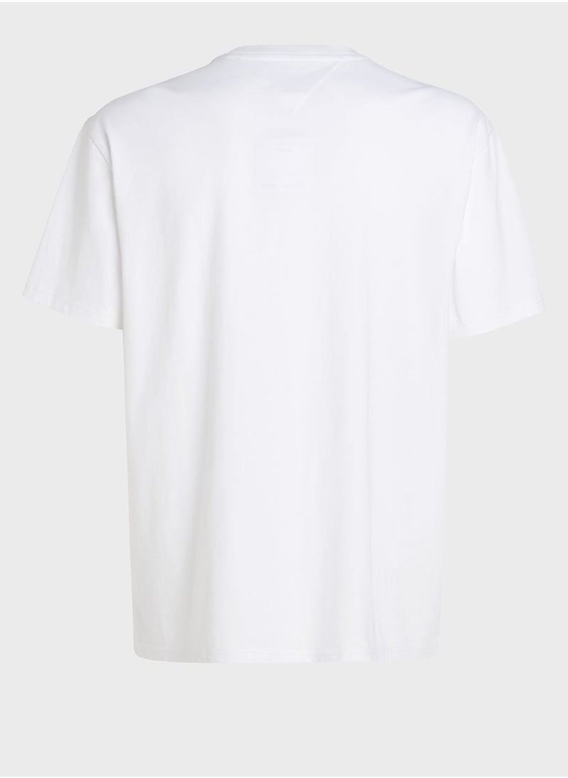 TOMMY JEANS - Colorblock Crew Neck T-Shirt - Image 1